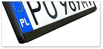 номерні рамки без нанесення